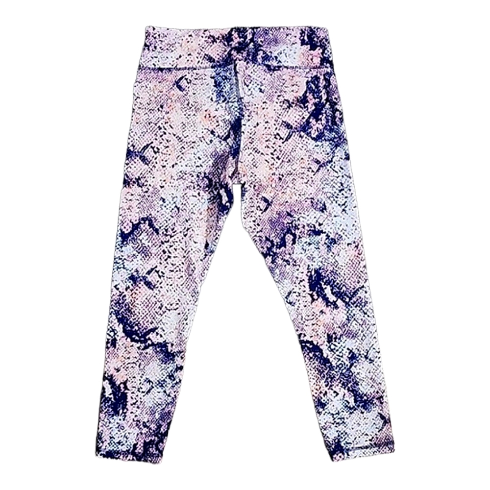 Jocky sport  snake skin printed capri leggings size M